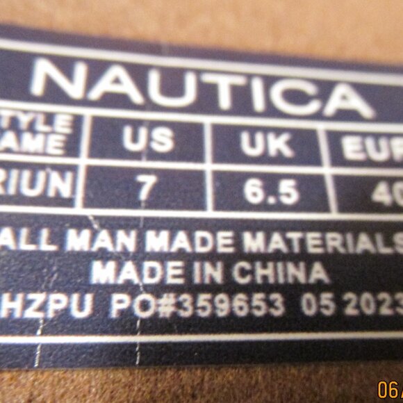 Nautica Unisex Brown Sandals Buckled Straps Size 7 Men or Women! main image 4